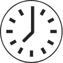 clock with am time