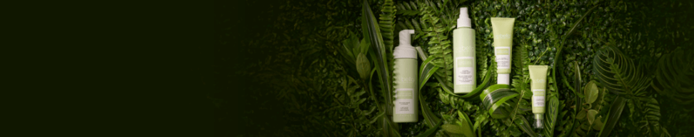 Sei Bella Clarity Clear products on green foliage