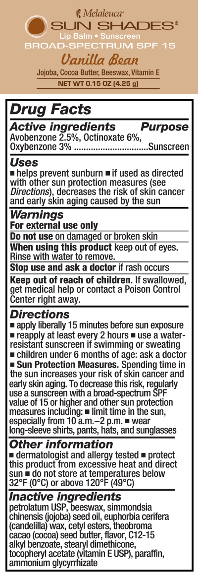 Sun Shades® Lip Balm: Vanilla Bean