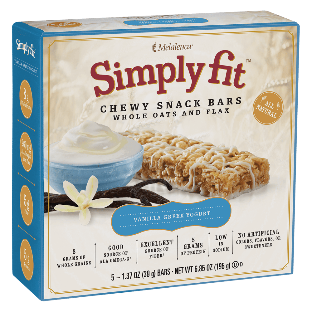 Simply Fit™ Chewy Snack Bars: Vanilla Greek Yogurt