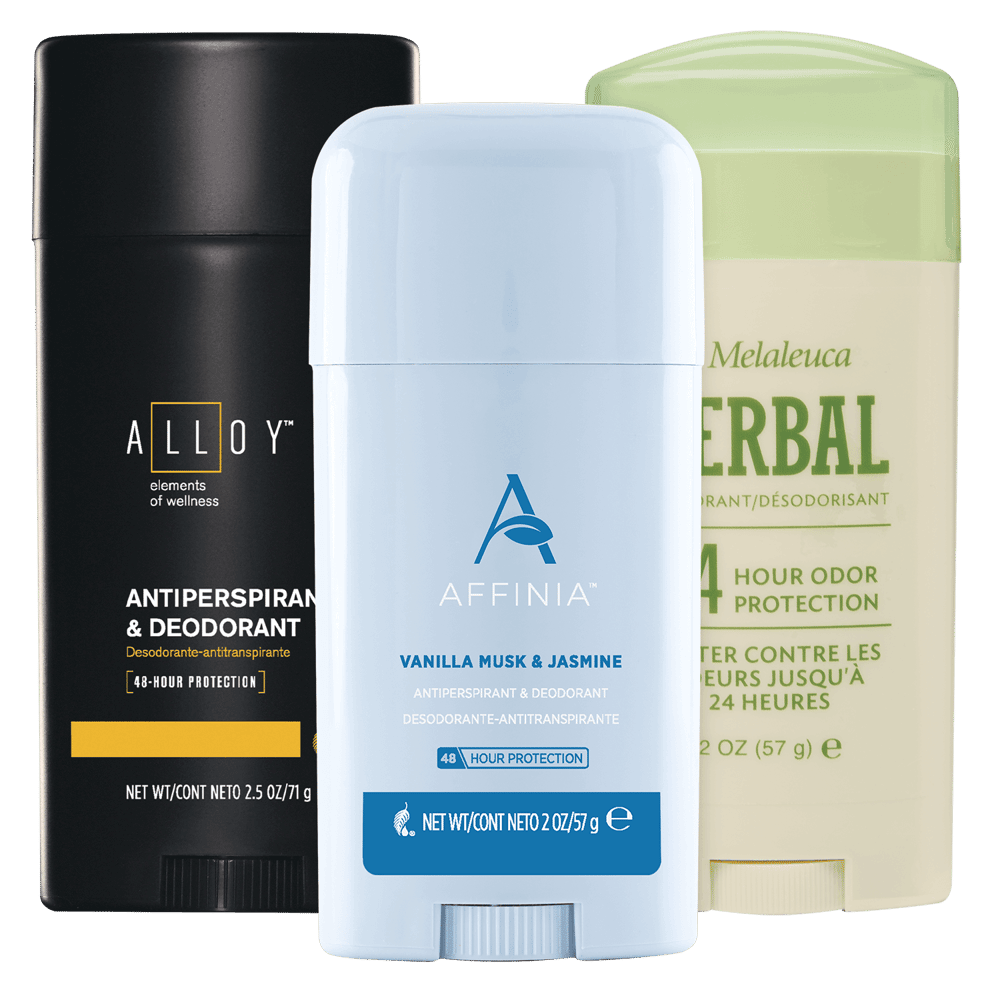 Antiperspirants & Deodorants 3–Pack