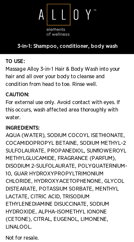 Alloy™ 3-in-1 Hair & Body Wash