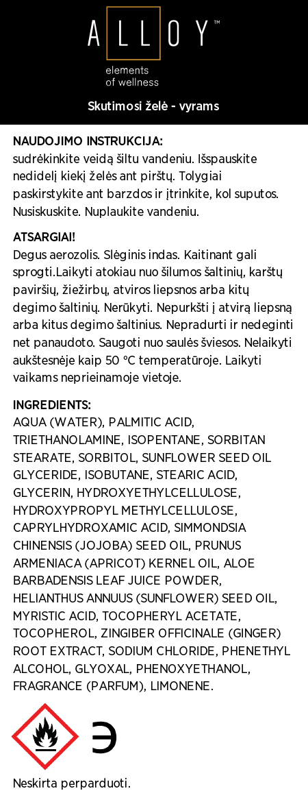Alloy™ kūno priežiūros pakuotė