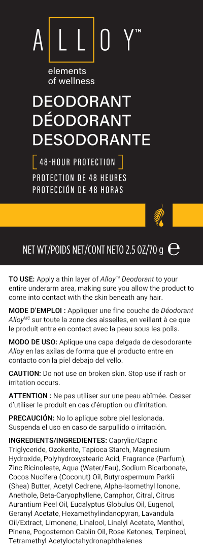 Desodorante Alloy