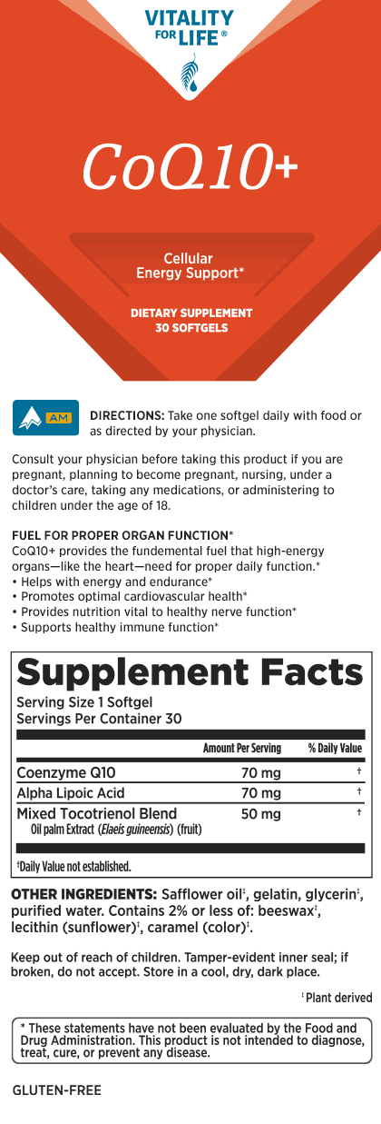 CoQ10+ Cellular Energy Support