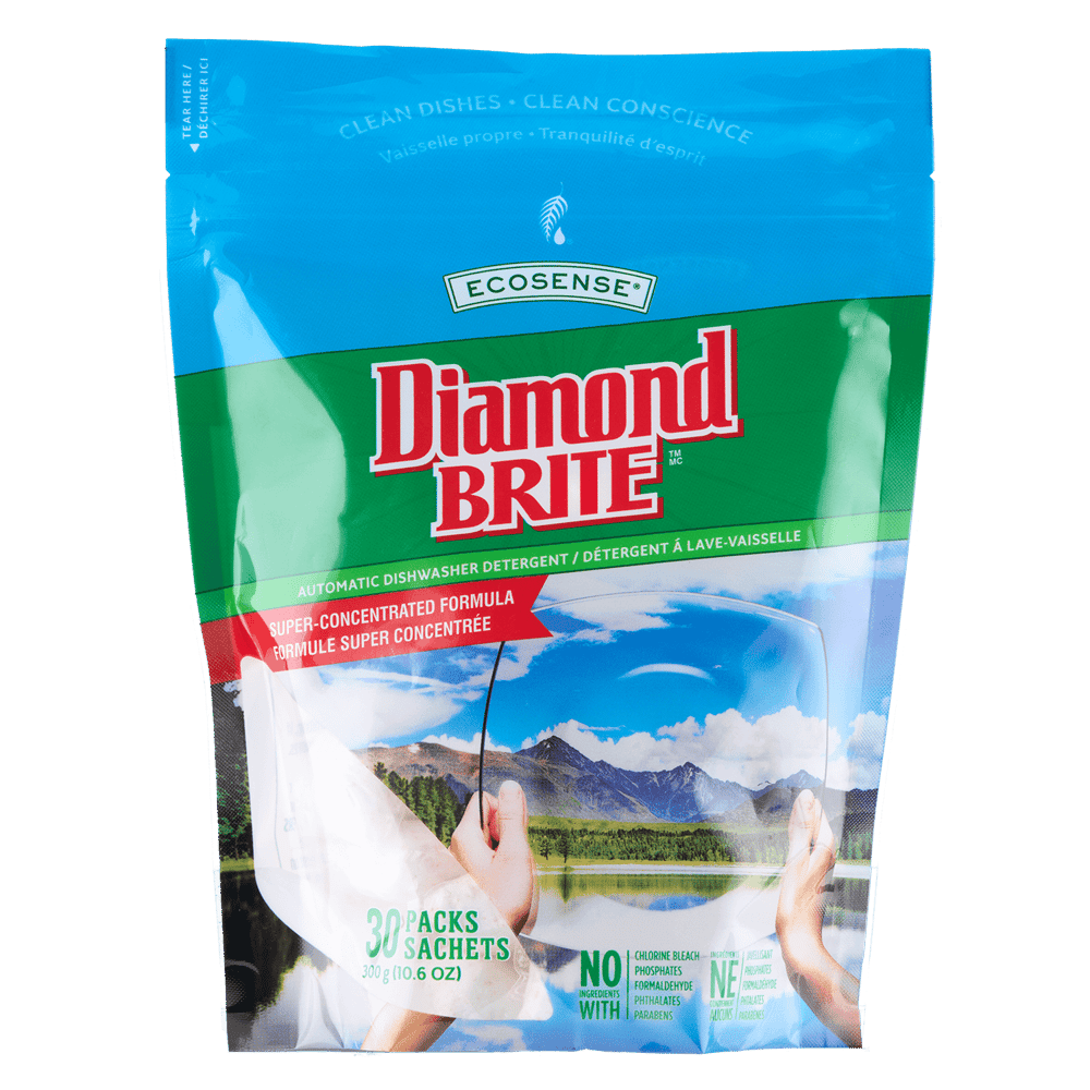 Diamond Brite™ Packs Automatic Dishwasher Detergent