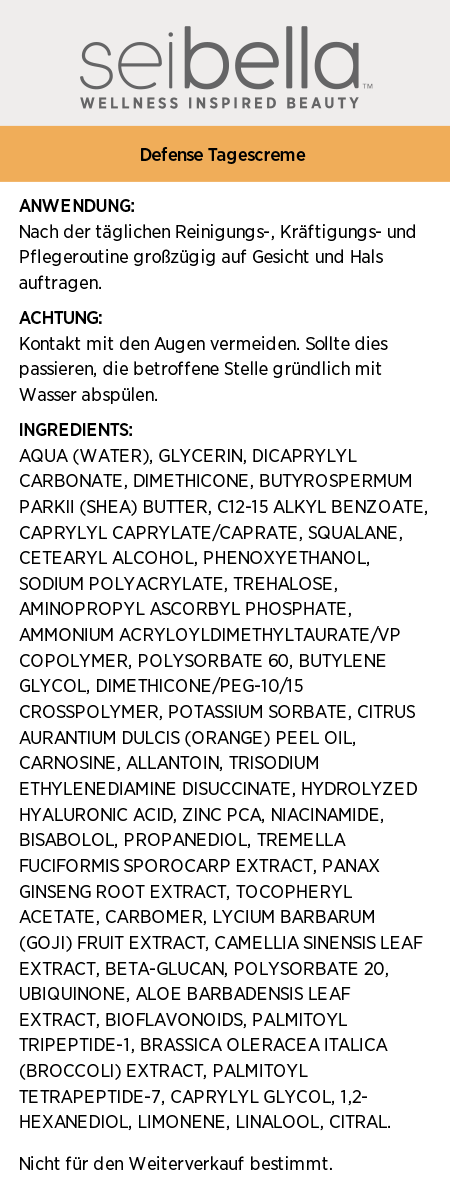 Sei Bella® Vitamin C Schützende Tagescreme