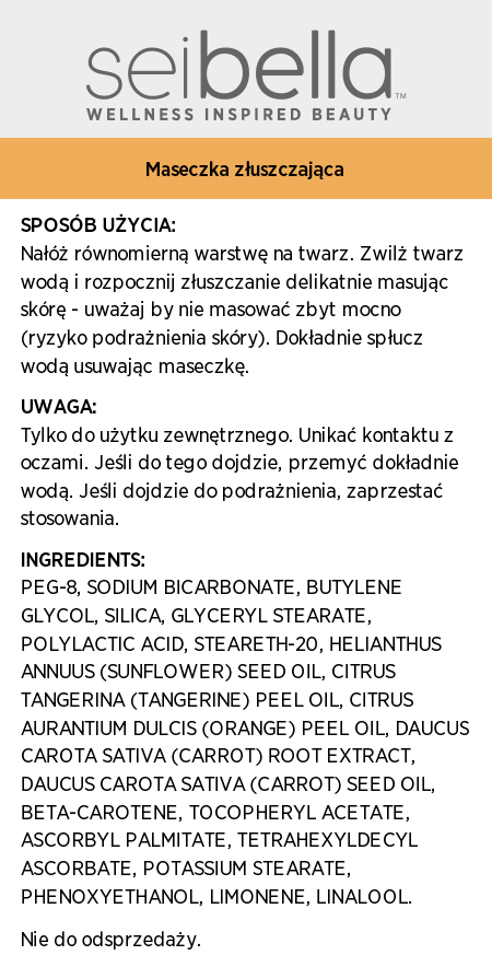 Sei Bella® Vitamin C Zestaw
