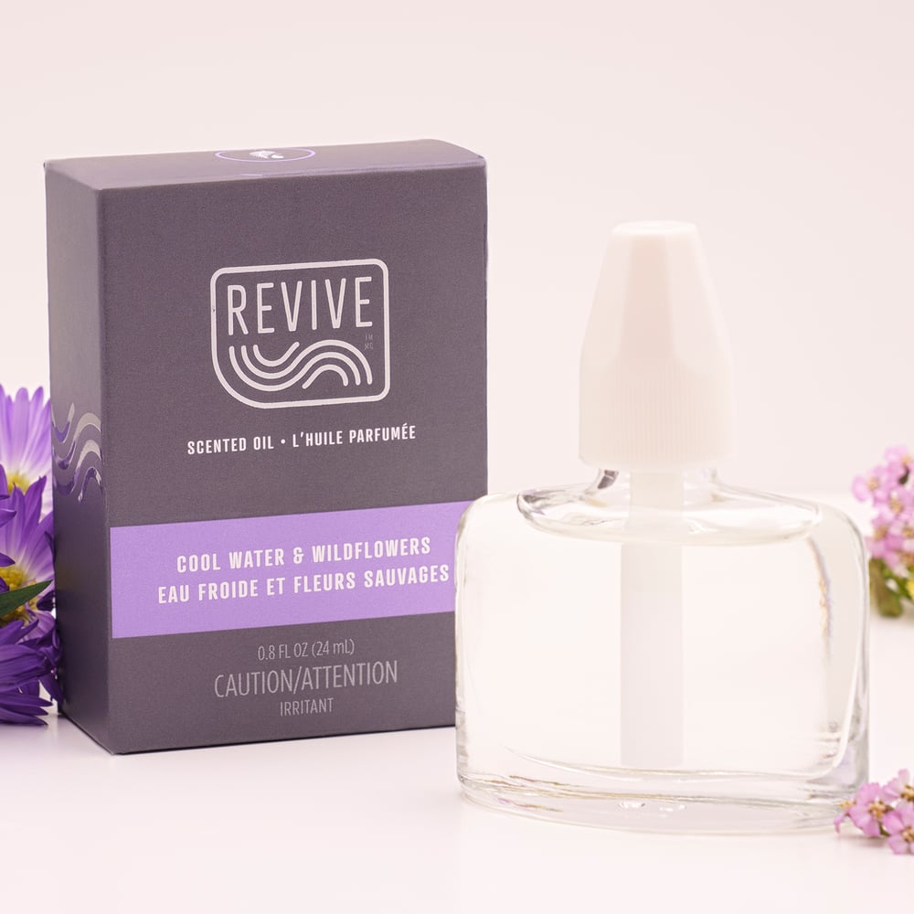 Revive™ Scented Oil: Cool Water & Wildflowers