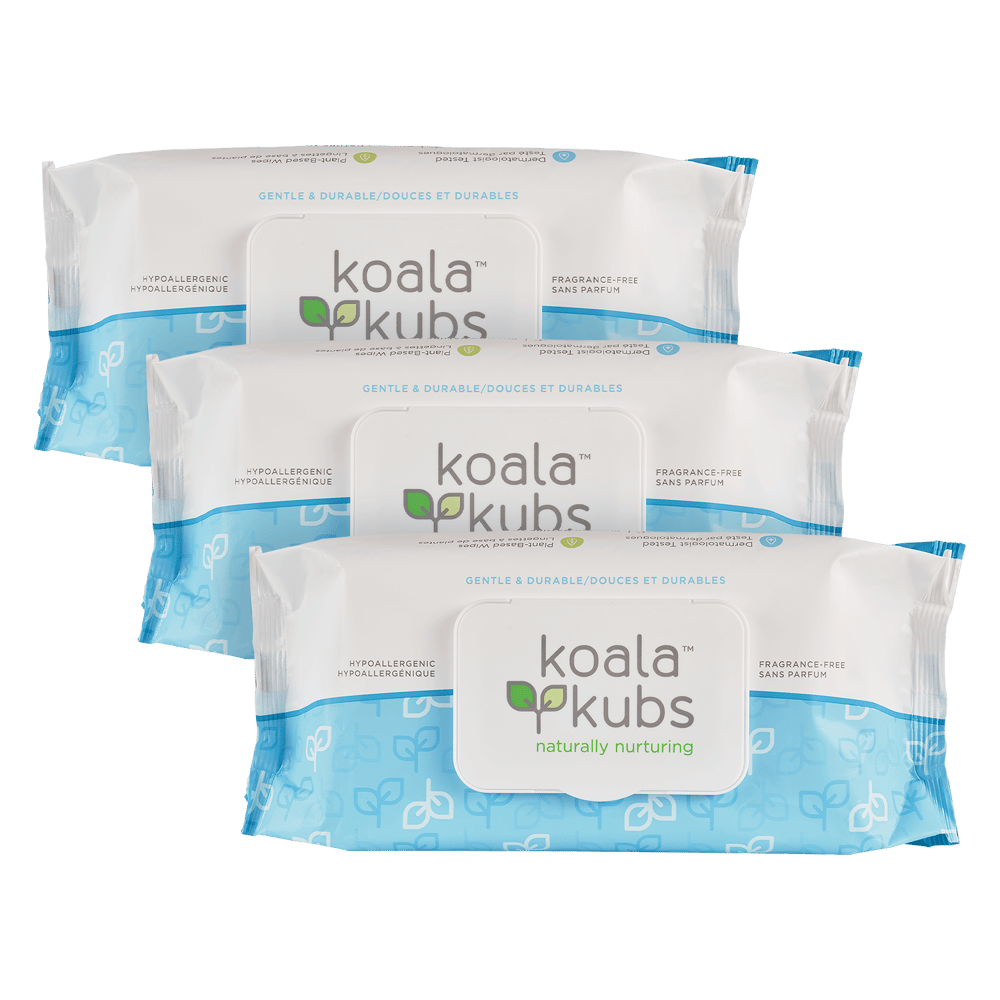 Koala Kubs Wipes 3-Pack