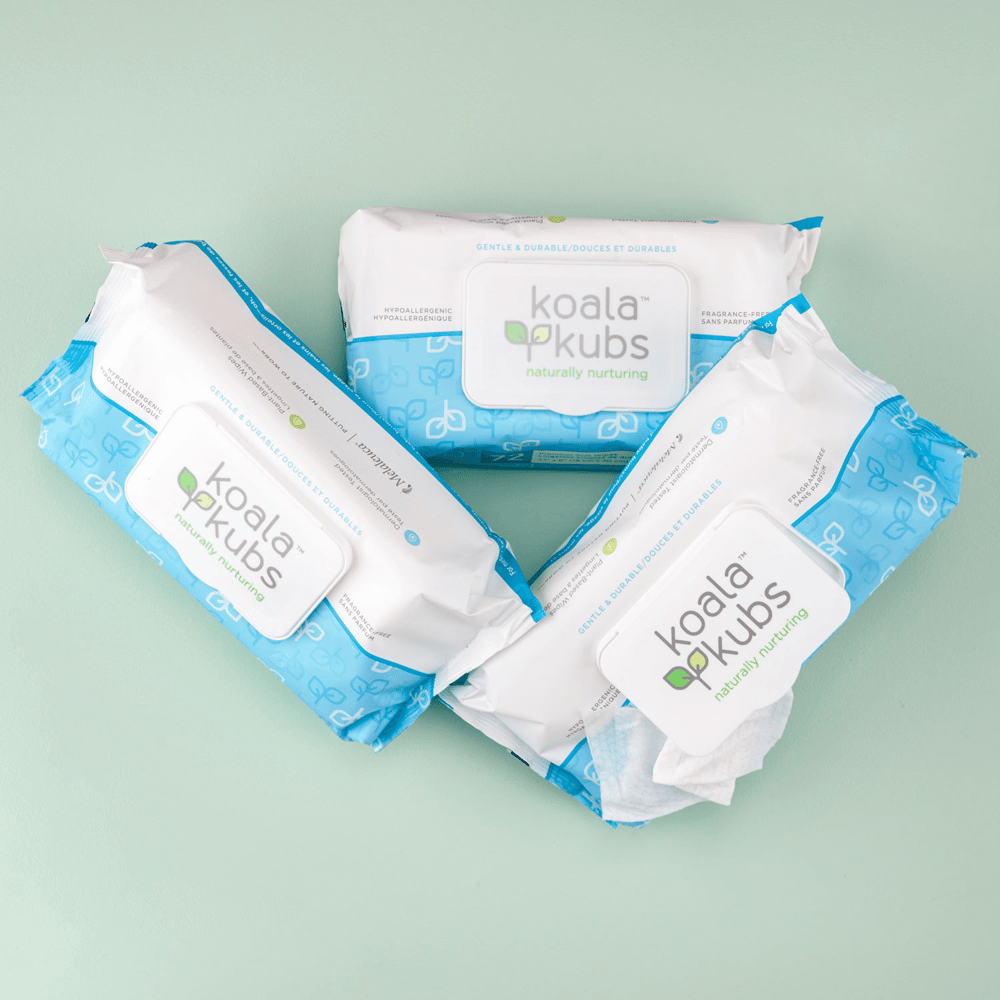 Koala Kubs Wipes 3-Pack