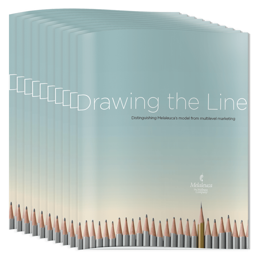 Drawing the line Brochure, English 10-Pack
