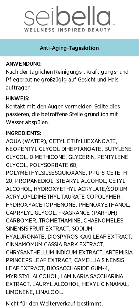 Sei Bella® Deep Marine Anti-Aging-Tageslotion