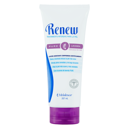 Loción Renew con aceite de lavanda PURE