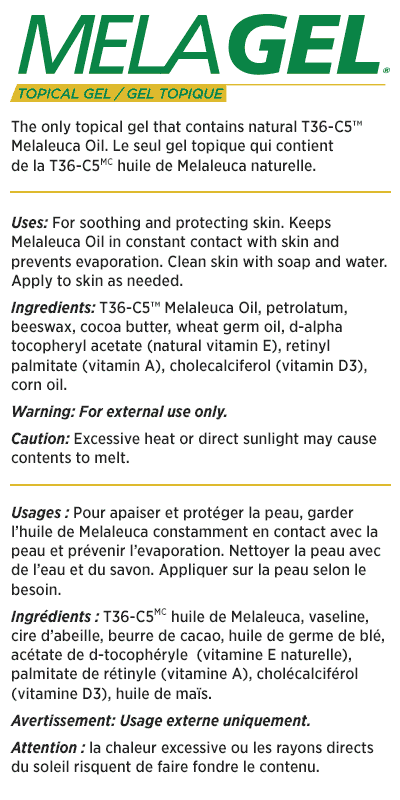 MelaGel Topical Balm – Tube 