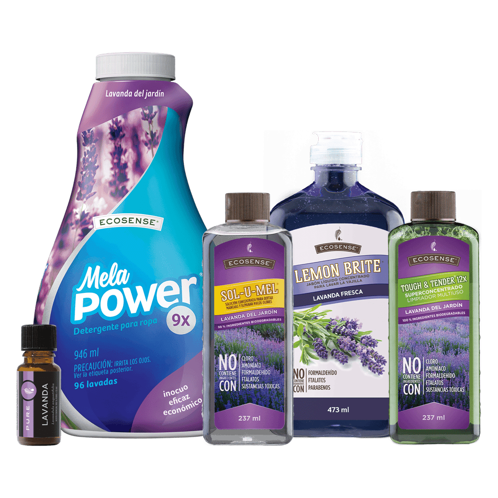 Conjunto para amantes de la lavanda