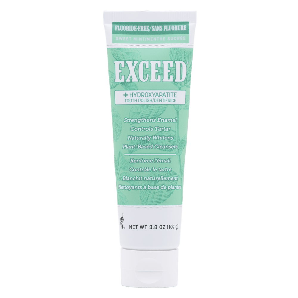 Exceed® Hydroxyapatite Tooth Polish: Sweet Mint Fluoride-Free  