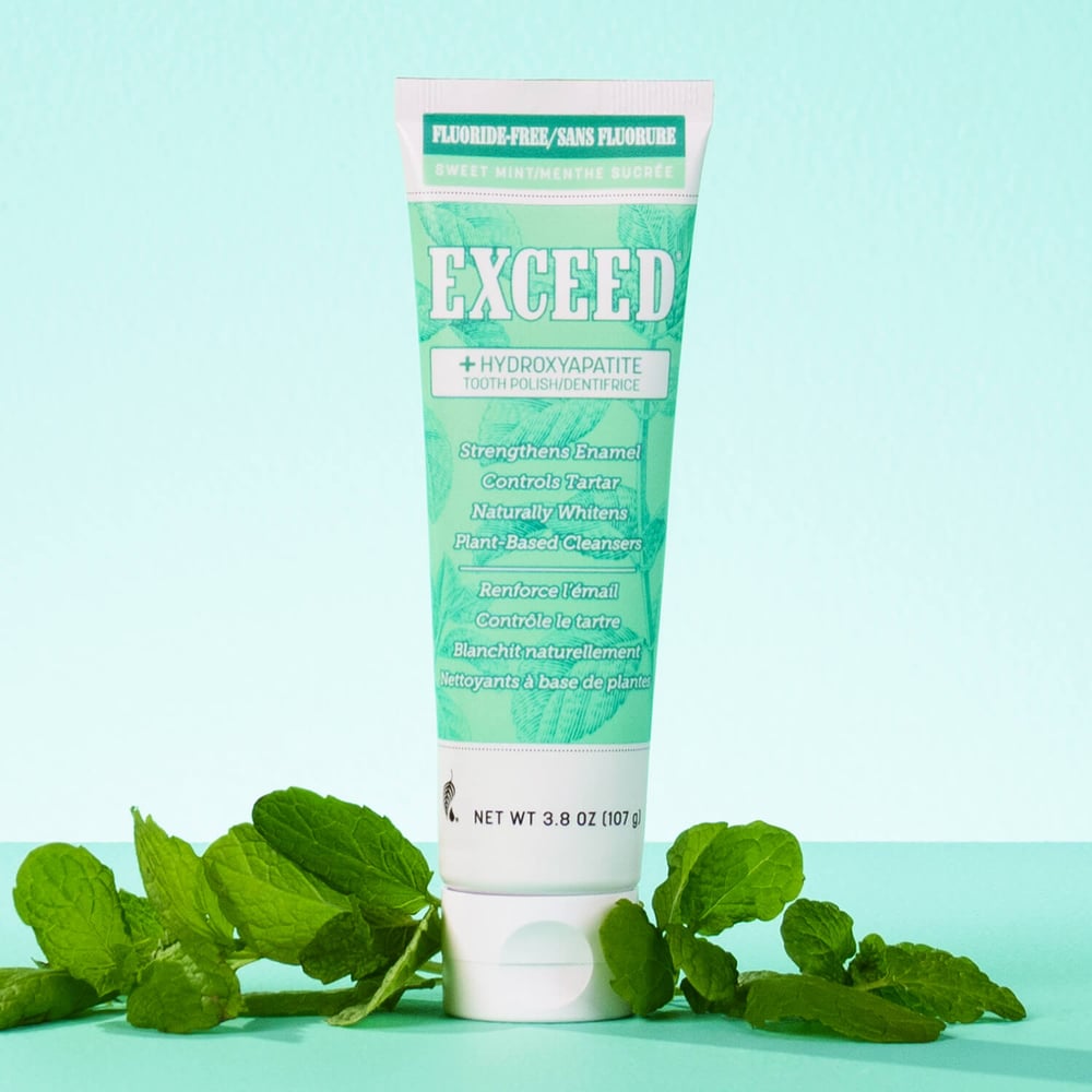 Exceed® Hydroxyapatite Tooth Polish: Sweet Mint Fluoride-Free  