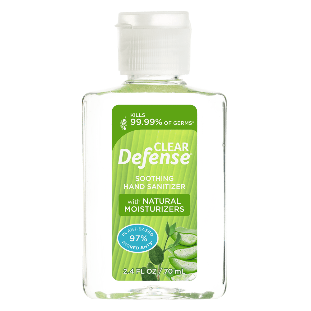 Clear Defense® Hand Sanitizer 2.4 fl. oz.