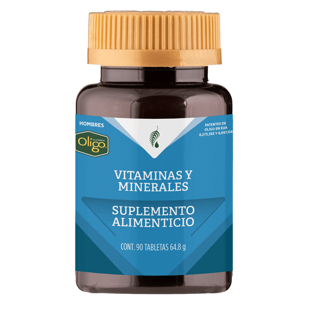 Multivitamínico con minerales Vitality para hombres