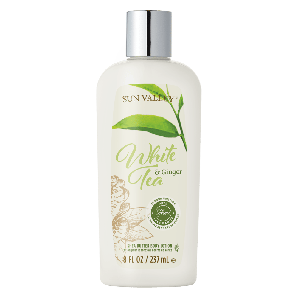 Sun Valley® Shea Butter Body Lotion: White Tea & Ginger (Pump sold separately)