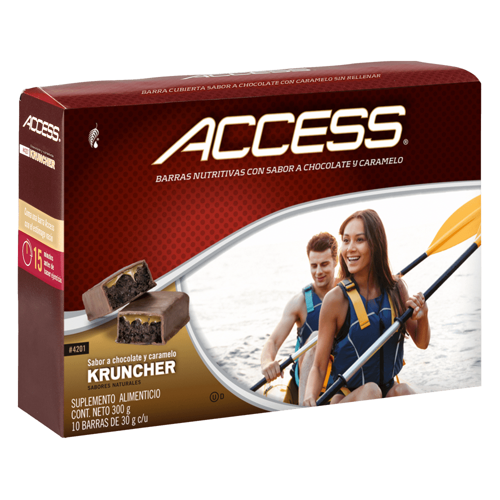 Barras Access®: Chocolate y caramelo