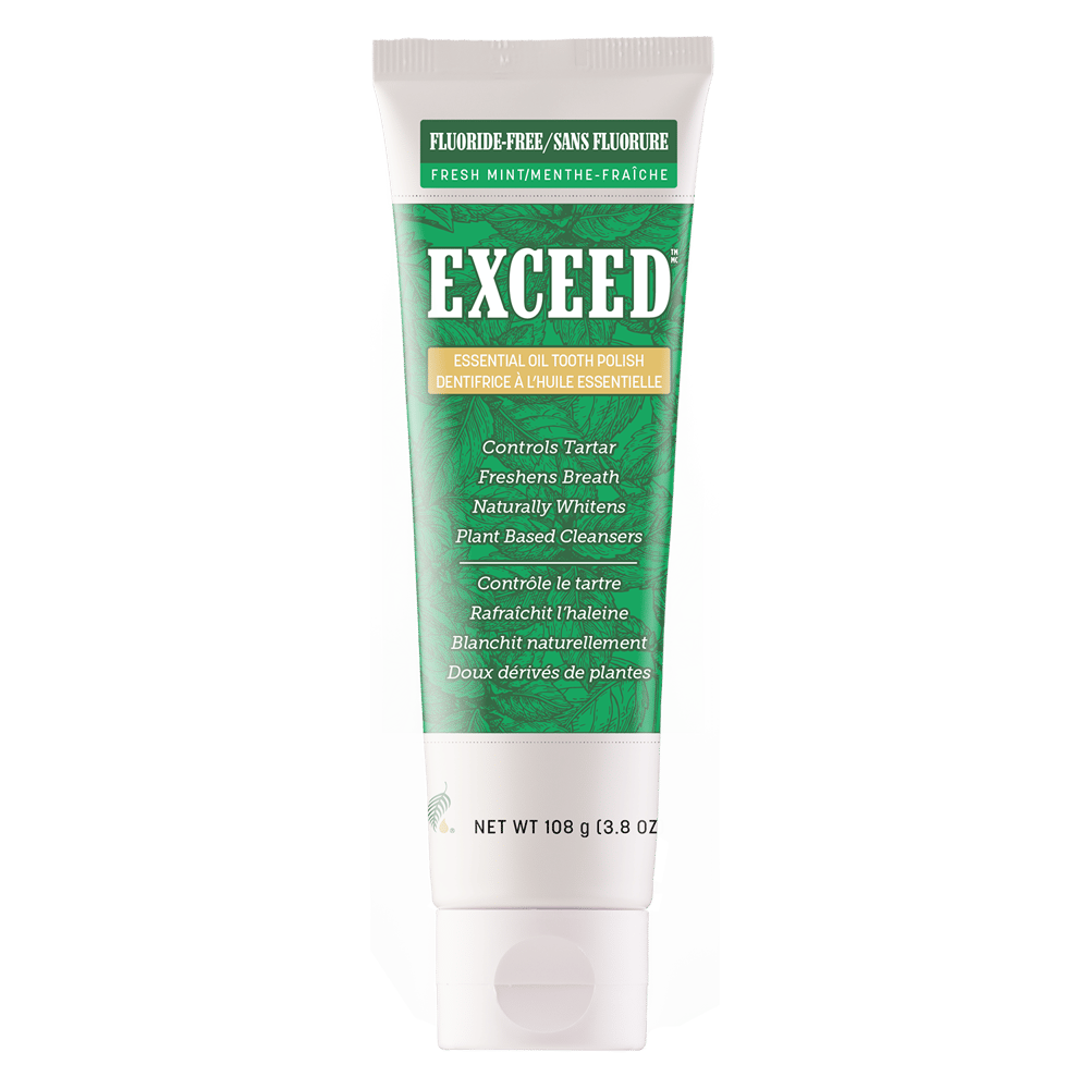 Exceed™ Essential Oil Tooth Polish Fluoride-Free: Fresh Mint