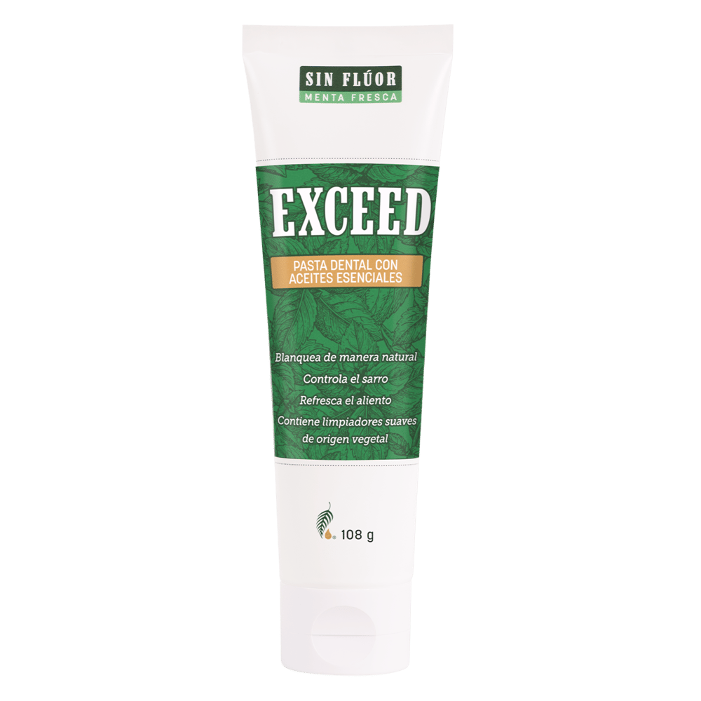 Pasta de dientes con aceites esenciales Exceed