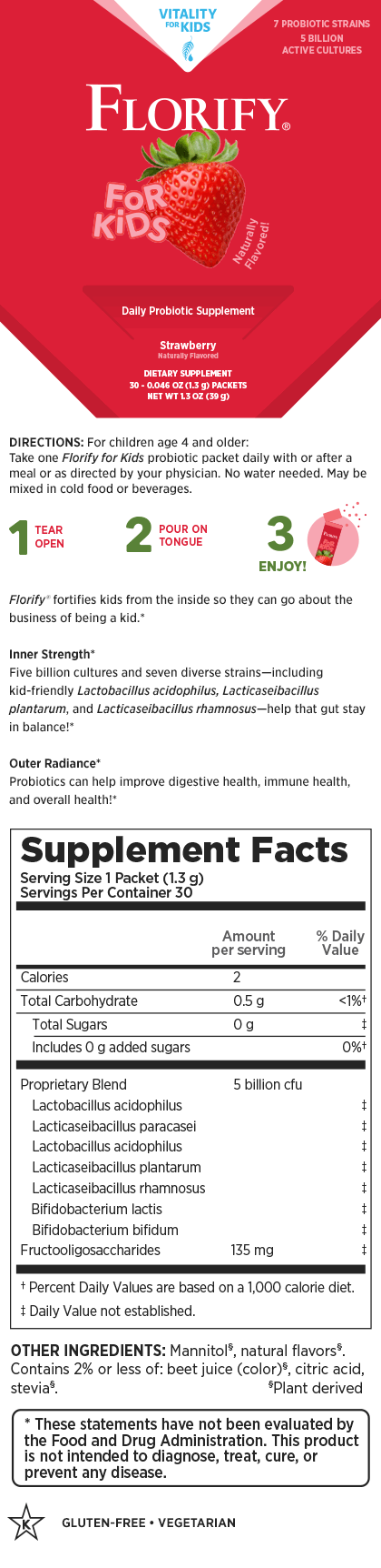Florify® for Kids Probiotic