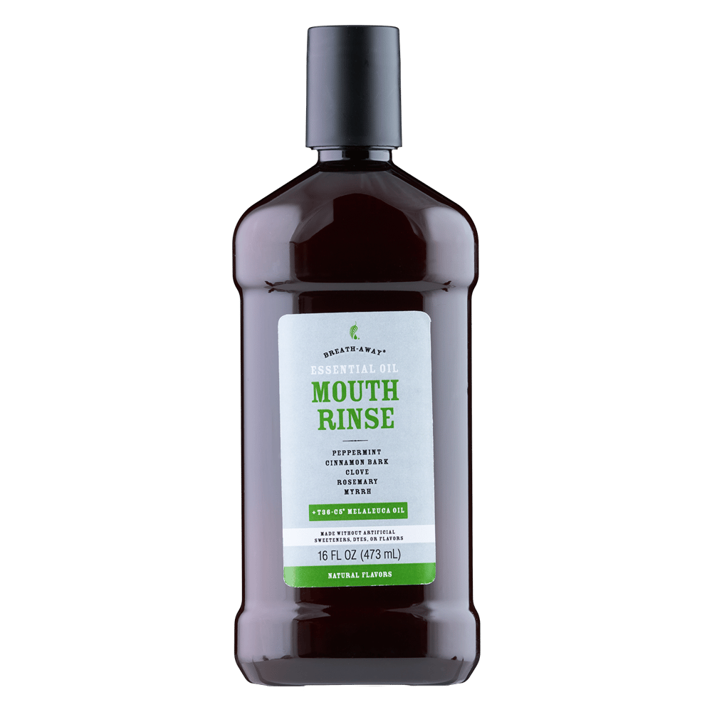 Breath-Away Essential Oil Mouth Rinse