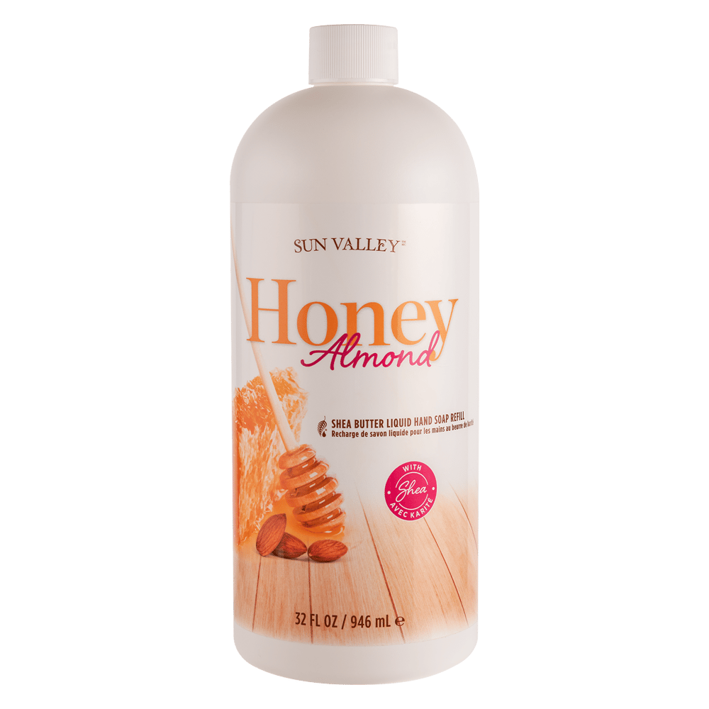 Sun Valley® Shea Butter Liquid Hand Soap Refill: Honey Almond