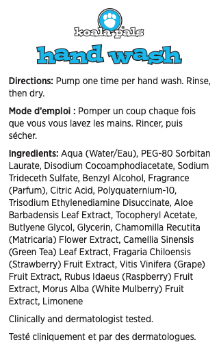 Koala Pals® Hand Wash (Pump sold separately)