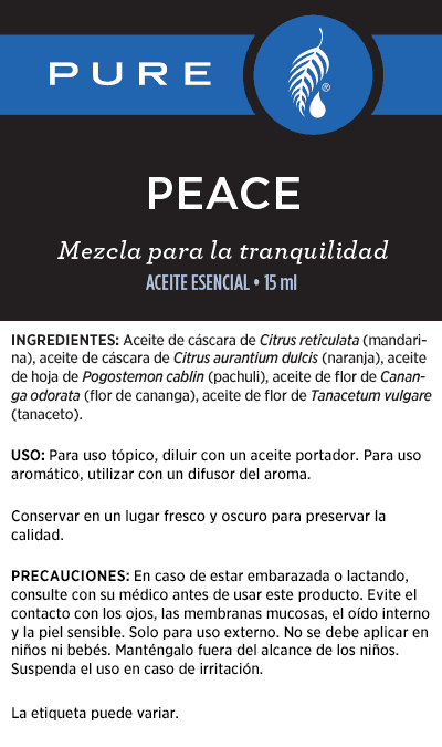 Mezcla calmante Pure Peace