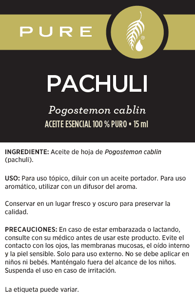 Aceite esencial de pachulí Pure