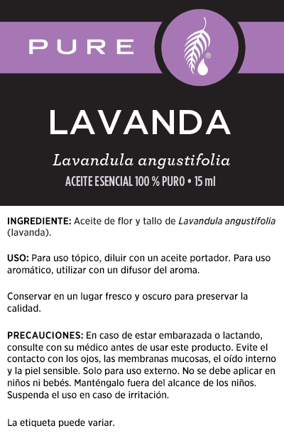 Aceite esencial de lavanda Pure