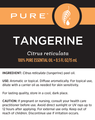 Pure Tangerine Essential Oil