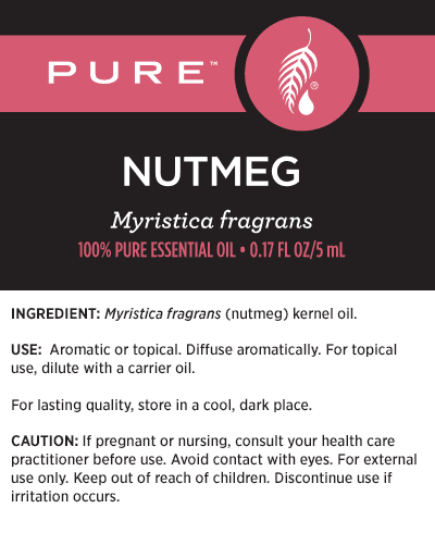 Pure Nutmeg Essential Oil