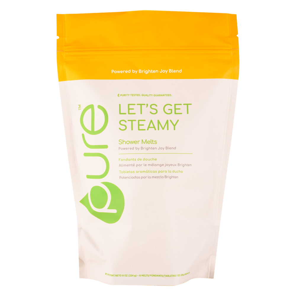 Let’s Get Steamy Shower Melts— Powered by Brighten Joy Blend