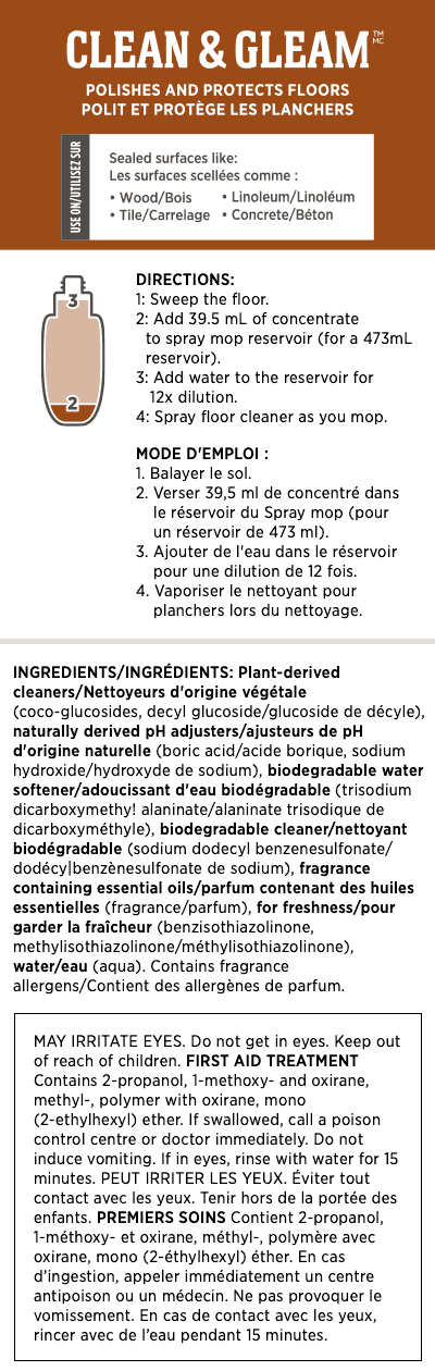 Clean & Gleam™ 12x Floor Cleaner