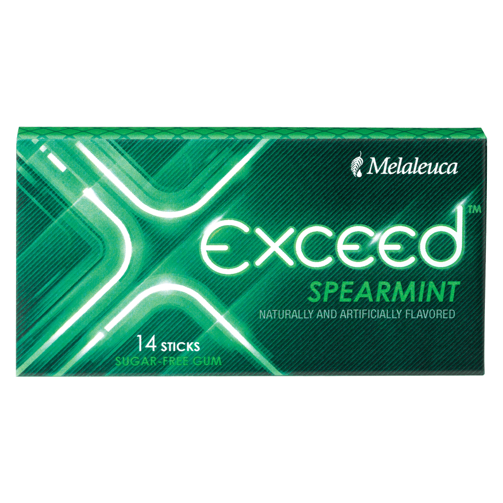 Exceed® Sugarless Gum: Spearmint