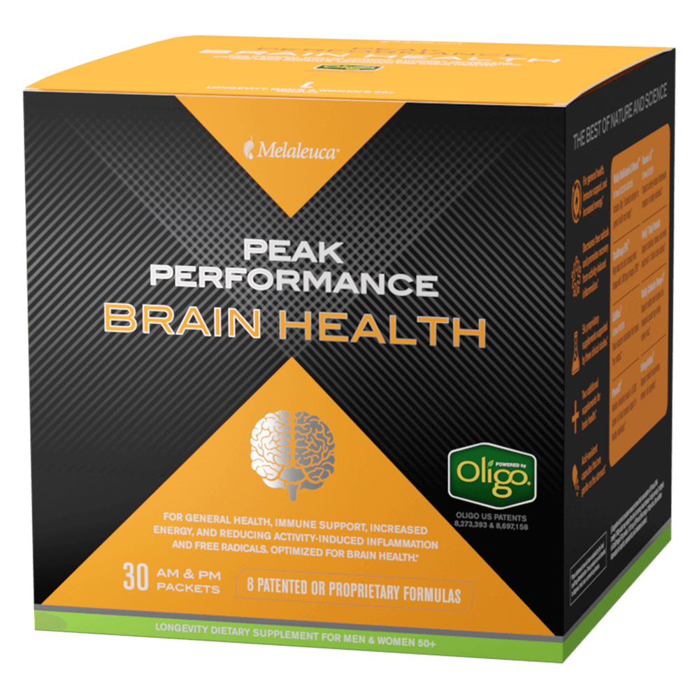 Peak Performance Brain Health Pack: Longevity 50+