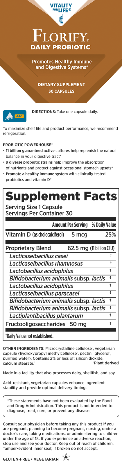 Florify® Daily Probiotic