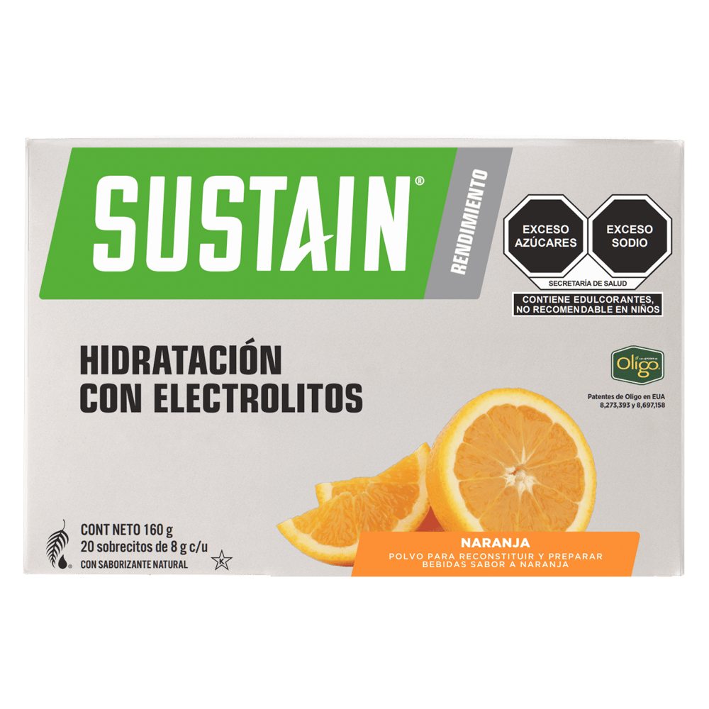 Paquetitos de Sustain hidratación activa