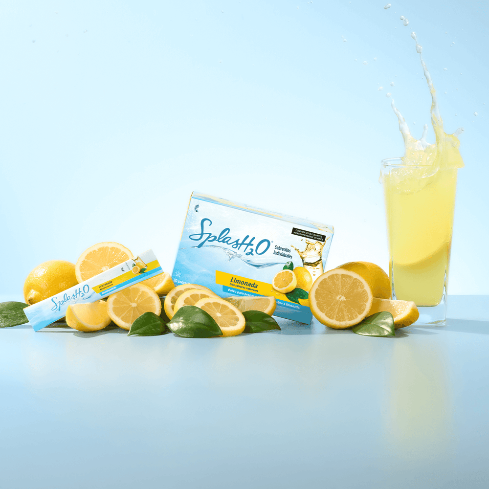 Splash2o Raspberry SplasH2O® en porciones individuales: limonada