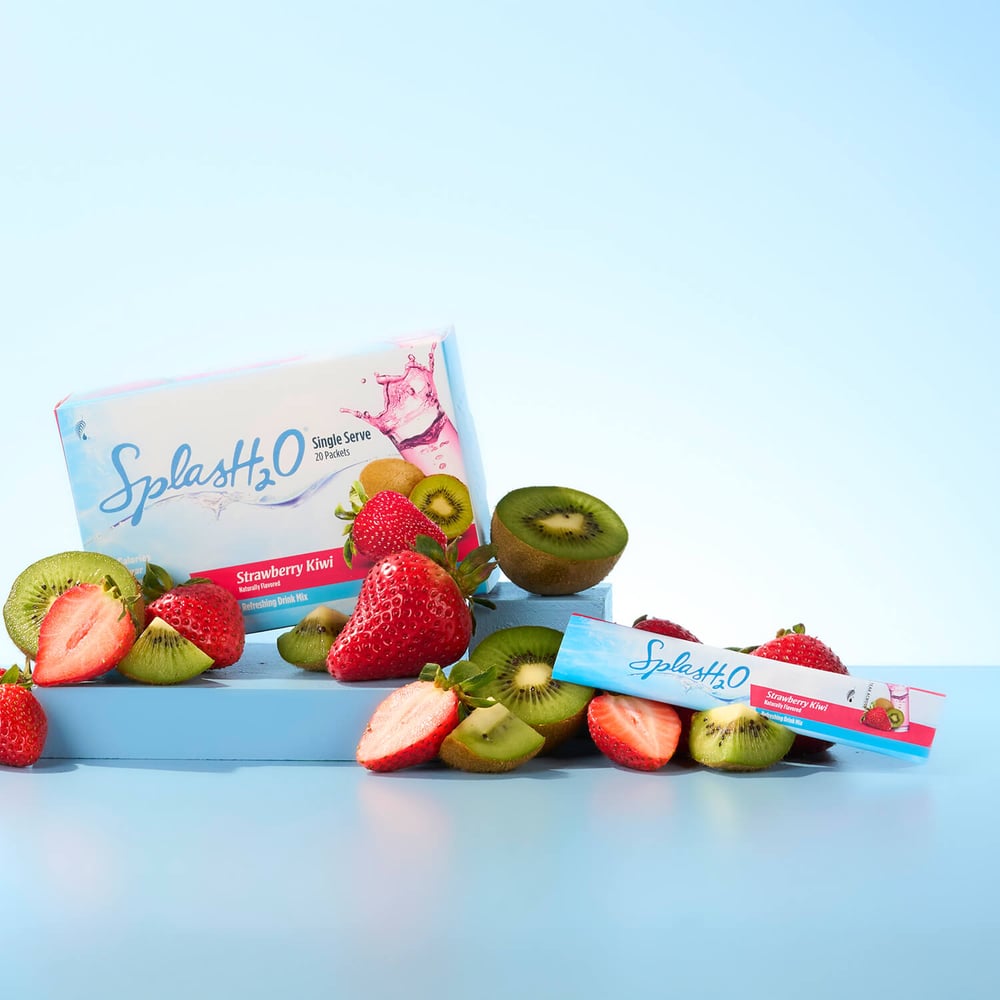 SplasH2O® Single Serve: Strawberry Kiwi