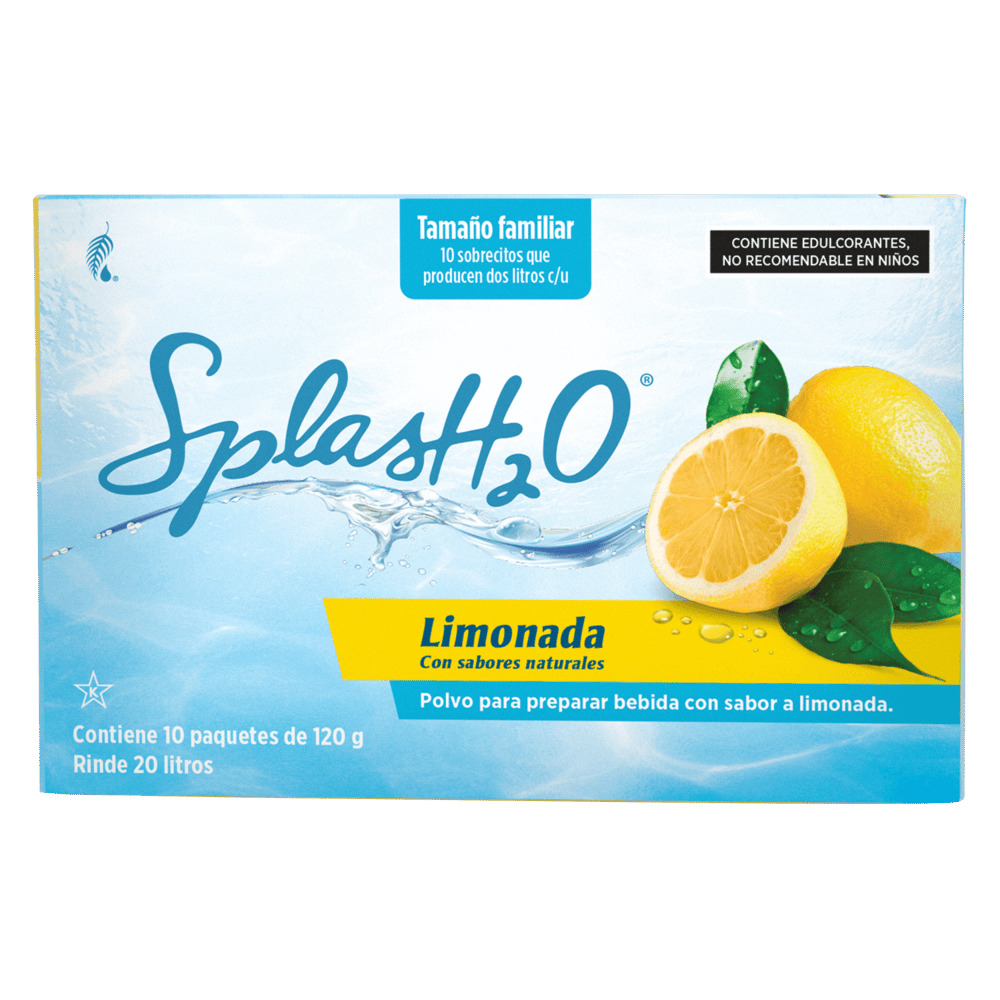 SplasH20 sabor a limonada - tamaño familiar 