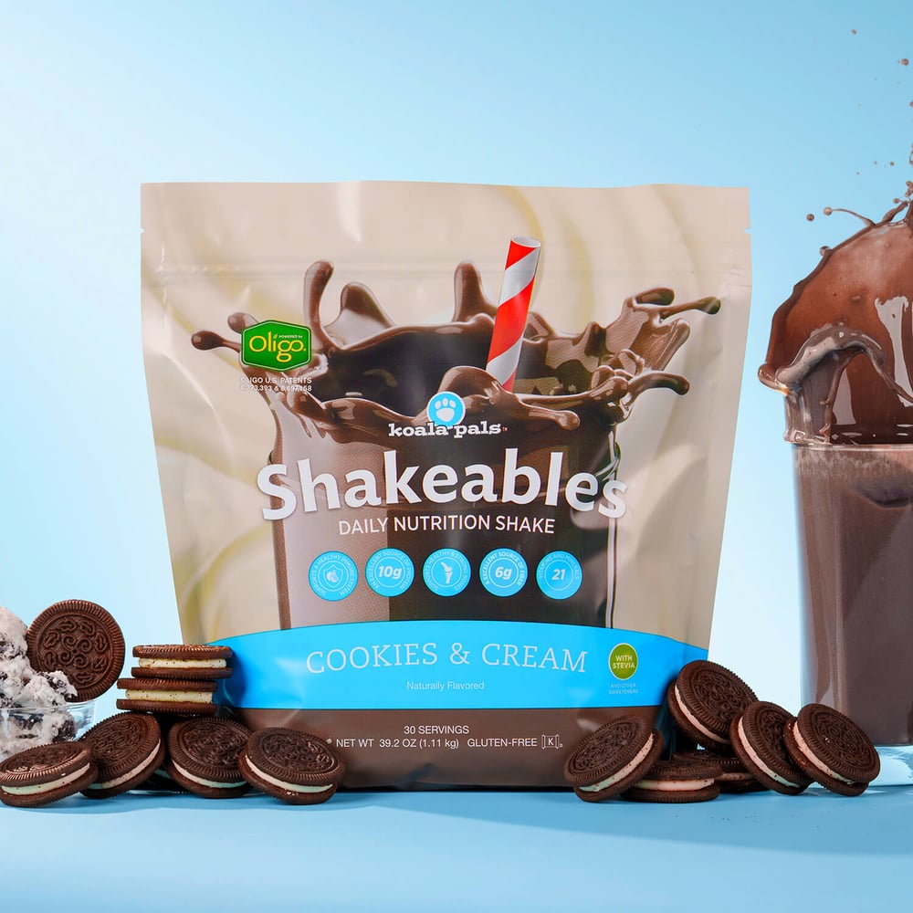 Koala Pals™ Shakeables®: Cookies & Cream