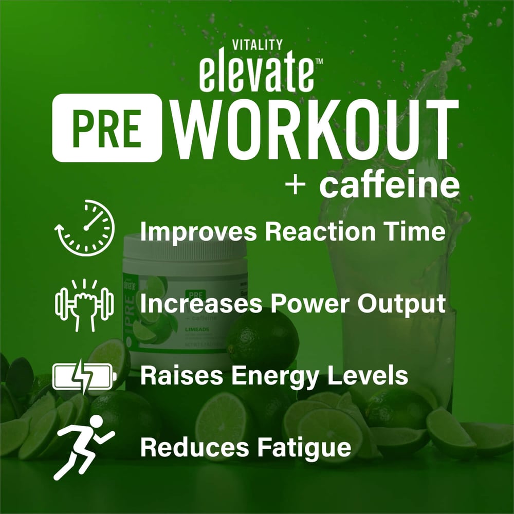 Vitality Elevate Pre-Workout: Limeade