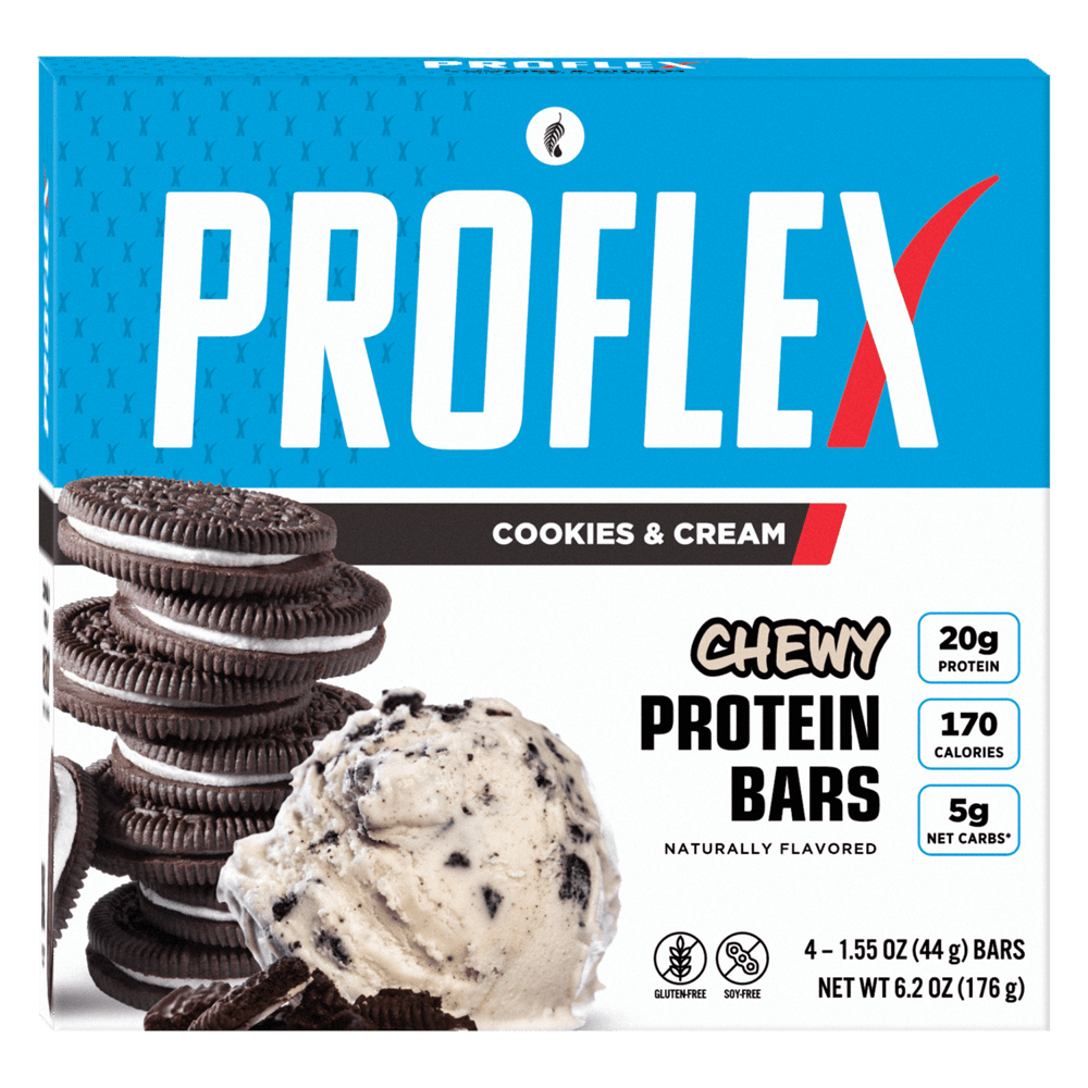 Proflex Chewy Protein Bar: Cookies and Cream