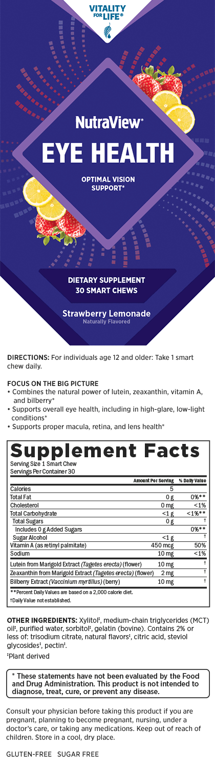 NutraView® Vision Support Smart Chew